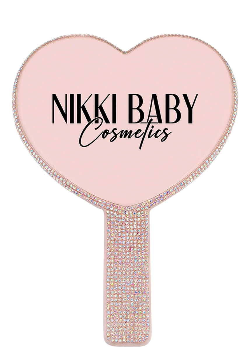 NIKKI BABY COSMETICS HANDHELD MIRROR